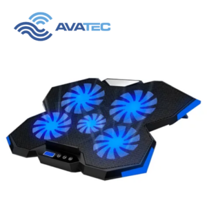 CCL-2072B.png Cooler para Laptop AVATEC CCL-2072B, 5 Coolers, 5 Niveles de Inclinación, Hasta 15.6" | CCL-2072B