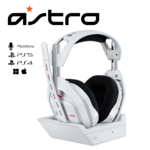 G432-1-6.png Auriculares Logitech G Astro A50 Lightspeed, Blanco, con Base de Carga | 939-002229