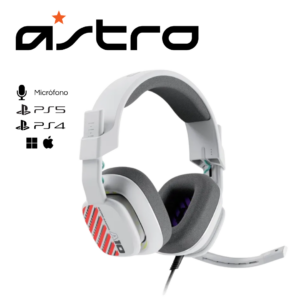 Audífonos con Micrófono Astro A10 G2 Multiplataforma para PC, Mac, PS5, Xbox, Switch, Blanco | 939-002062