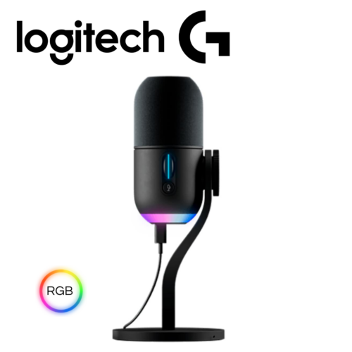 G733-1-4.png Micrófono Logitech Yeti GX Supercardioid USB p/streaming RGB Lightsync Black | 988-000568