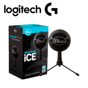 Micrófono Blue Snowball Ice USB Cardioid, Black | 988-000510