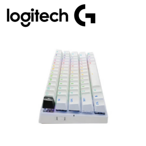 Teclado Gamer Logitech Pro X 60 Lightspeed BT/Óptico/65 hrs/RGB White | 920-011921