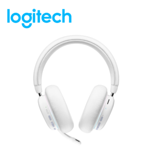 Auricular Logitech inalámbrico Aurora Collection Gaming G735, con micrófono, control de volumen, almohadillas suaves, color blanco | 981-001082