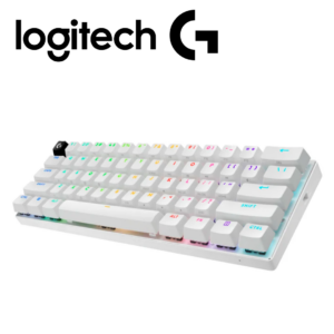 Teclado Gamer Logitech Pro X 60 Lightspeed BT/Óptico/65 hrs/RGB White | 920-011921