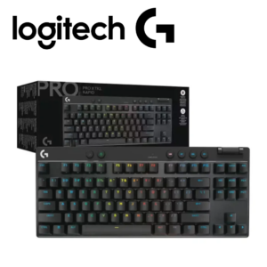 G733-3-39.png Teclado Logitech Pro X TKL Rapid Análogo / Wired USB-C / Lightsync RGB / Keycontrol Black | 920-013131