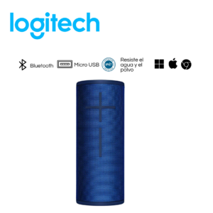 H151-1-10.png Parlante Logitech Ultimate MegaBoom 3, BT Lagoon Blue | 984-001392