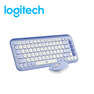 H151-1-2-12-1.png Teclado Logitech + Mouse Pop Icon Bluetooth/Wireless SP / Copilot / Lilac | 920-013054