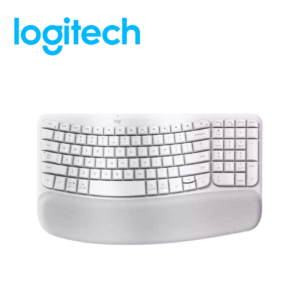 H151-1-2-17-1.png Teclado Logitech Ergo Wave Wireless Bolt/BT / SP White | 920-012279