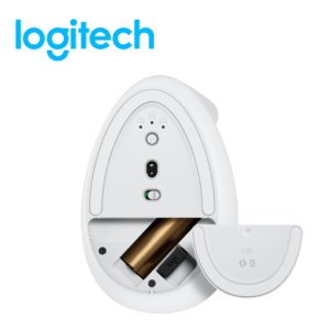 Mouse Inalámbrico Ergonómico Logitech LIFT Vertical, blanco| 910-006469