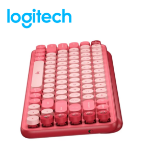 H151-1-3-41.png Teclado Logitech Pop Keys Multi-Device Wireless/BT Coral Rose | 920-010715