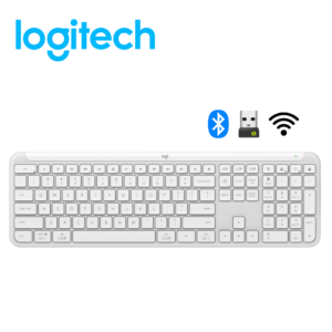 H151-1-33-1.png Teclado Logitech Slim Silent K950 Wireless Bolt/Bluetooth SP White | 920-012593