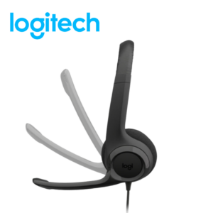 Audífono con Micrófono Logitech H390, USB-C, Negro | 981-001575