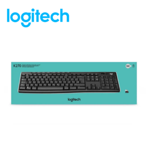 Teclado Logitech K270 Wireless Unifying USB SP Black | 920-004426