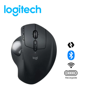 Mouse Logitech MX Ergo S Advanced Trackball Wireless Bolt/Bluetooth USB-C Black | 910-007261
