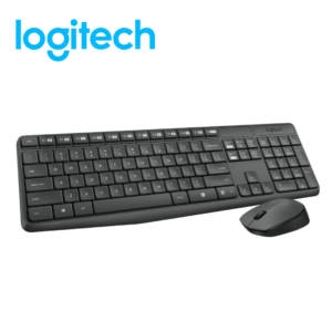 H151-2-18.png Kit teclado y mouse inalámbrico Logitech MK235, USB, negro, 2.4GHz | 920-007901