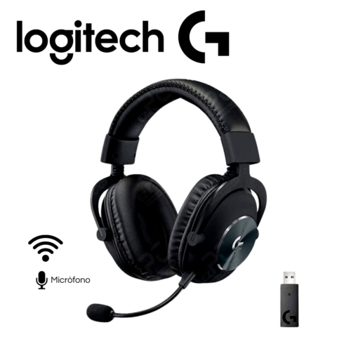 PRO-X-2-1-BLACK-1.png Audífono con micrófono Logitech G Pro X Lightspeed Wireless Black | 981-000906