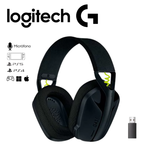 PRO-X-2-1-BLACK-4.png Audífono con micrófono Logitech G435 Lightspeed/Bluetooth Black | 981-001049