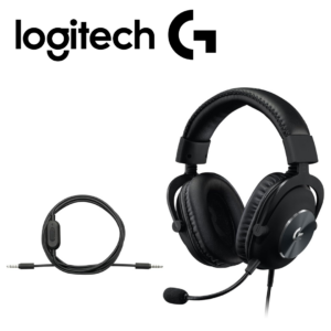 Audífono con micrófono Logitech G Pro X - Black | 981-000817