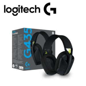 Audífono con micrófono Logitech G435 Lightspeed/Bluetooth Black | 981-001049